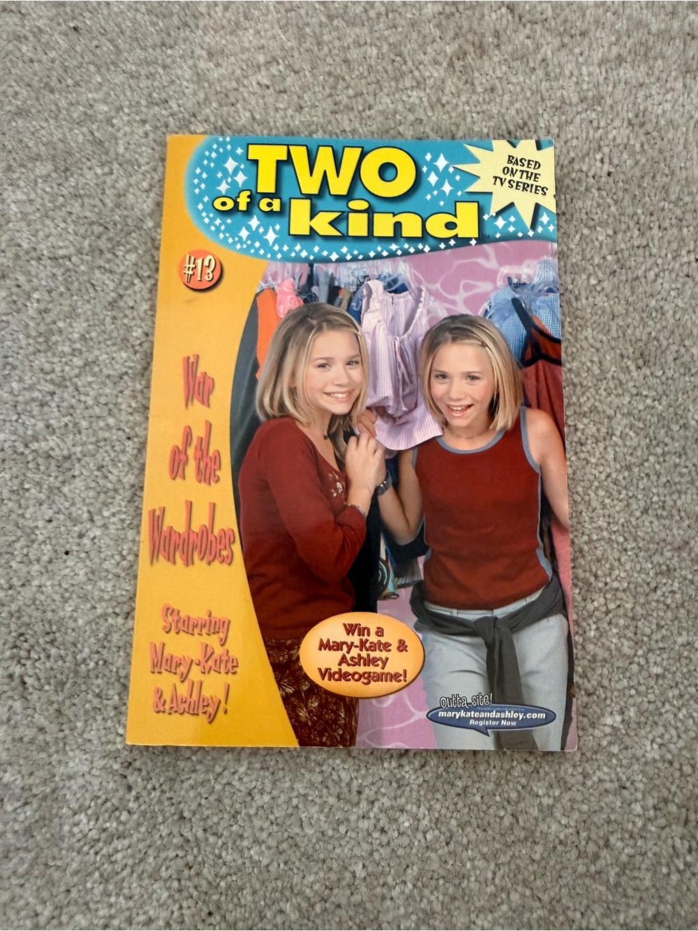 Two of a kind Olsen twins war of the wardrobe book